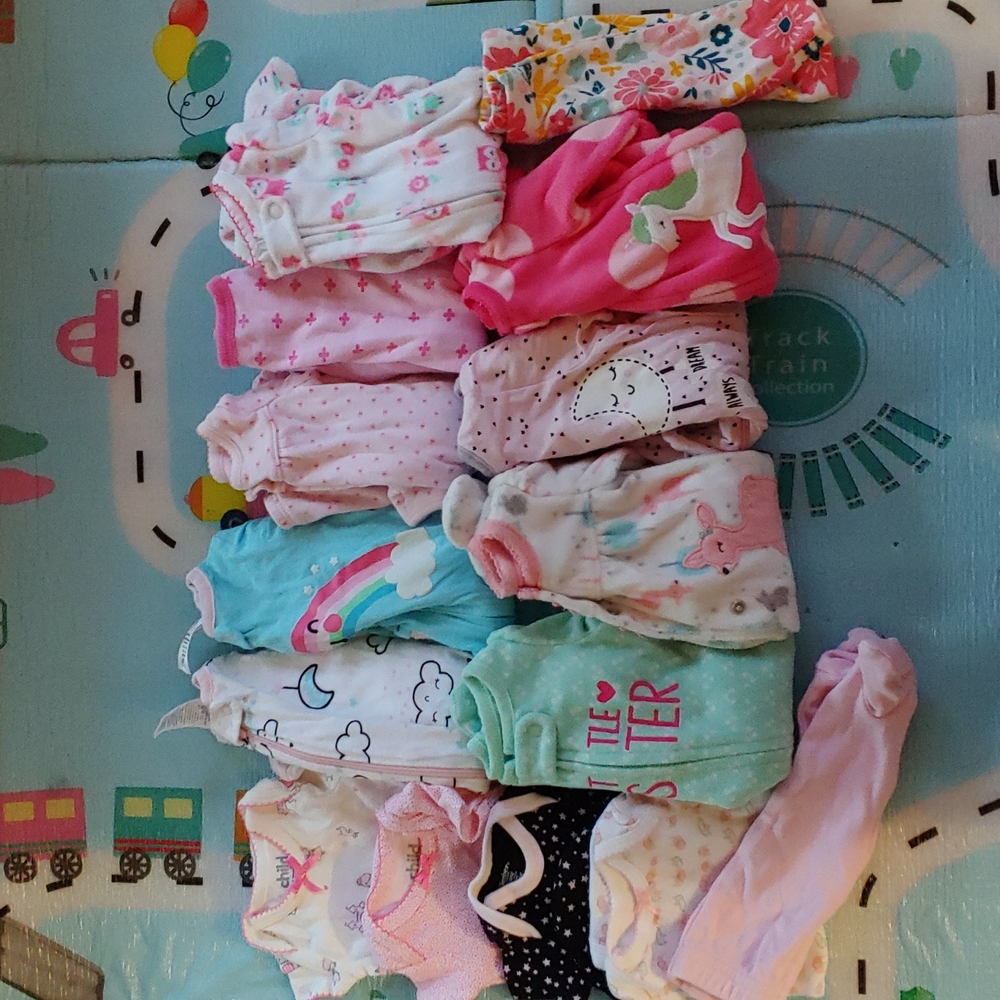 Preemie girl lot